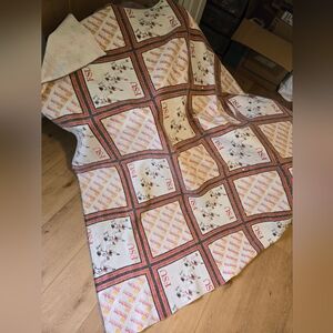 Vintage FSU blanket 70 x 90